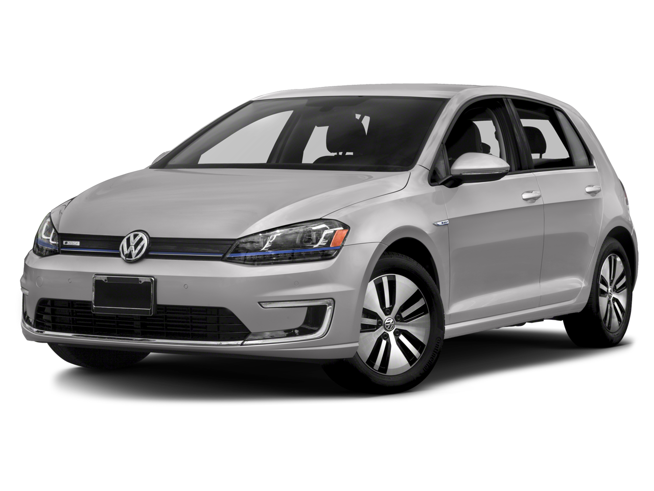 2015 Volkswagen e-Golf Limited Edition in Gray — front three-quarter view
