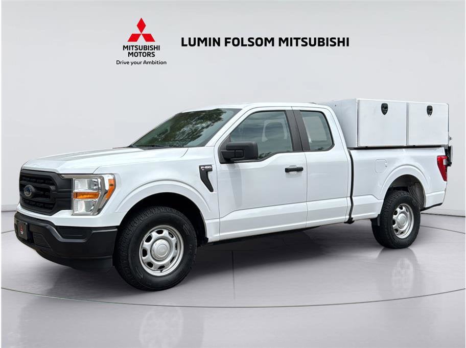 2021 Ford F-150 XL Pickup 4D 6 1/2 ft in White — front three-quarter view