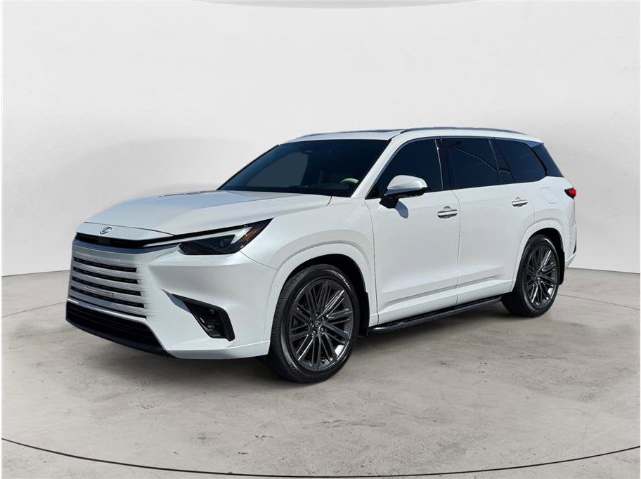 2026 Lexus TX TX 350 Luxury Sport Utility 4D in White — front three-quarter view