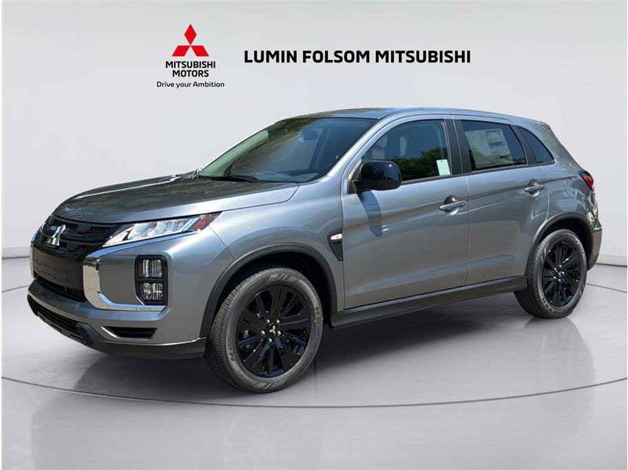 2026 Mitsubishi Outlander Sport LE Sport Utility 4D in Mercury Gray Metallic — front three-quarter view