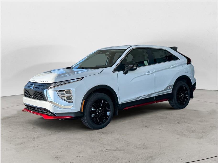 2026 Mitsubishi Eclipse Cross RALLIART 1.5T S-AWC in White Diamond — front three-quarter view