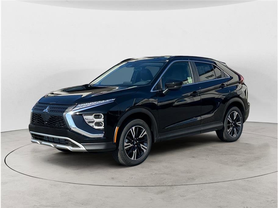 2026 Mitsubishi Eclipse Cross SE Sport Utility 4D in Labrador Black Pearl — front three-quarter view
