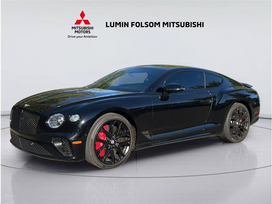2023 Bentley Continental S V8 Coupe 2D in Black — front three-quarter view