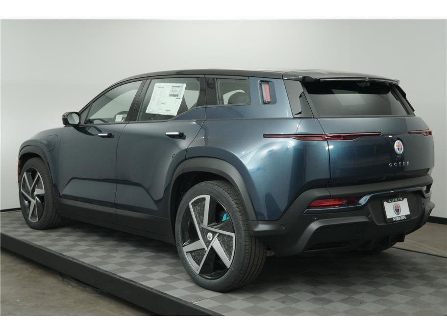 2023 Fisker Ocean — rear three-quarter view