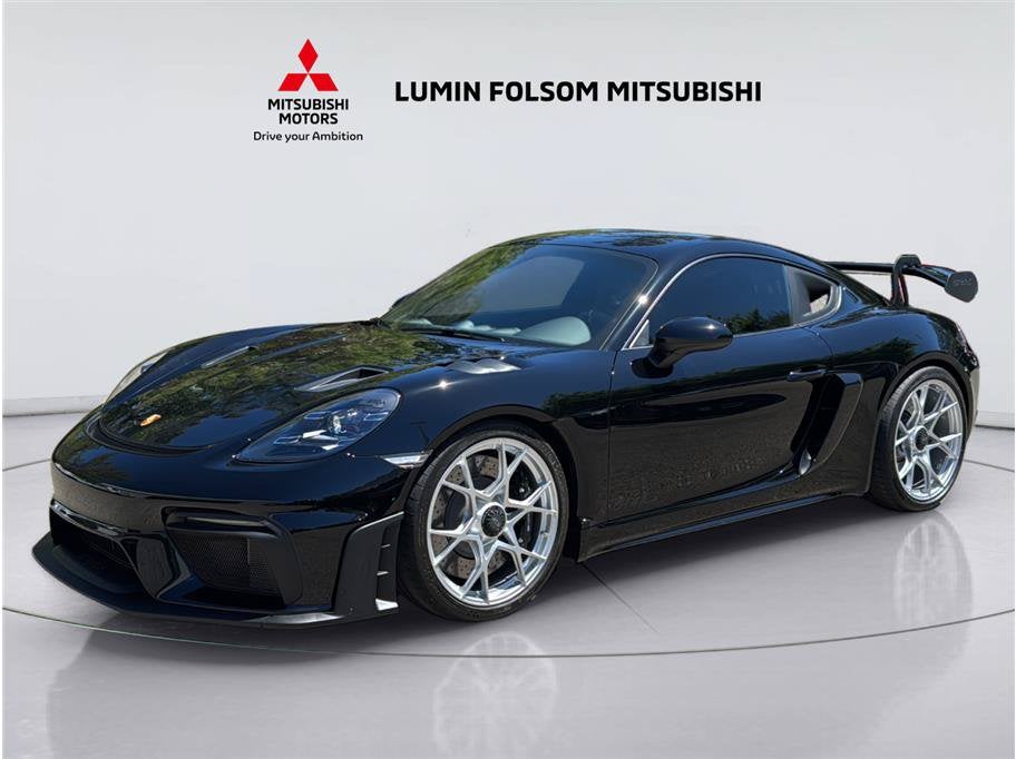 2025 Porsche 718 Cayman GT4 RS in No Color — front three-quarter view