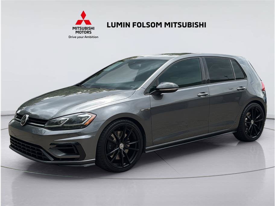2018 Volkswagen Golf R Hatchback Sedan 4D in No Color — front three-quarter view
